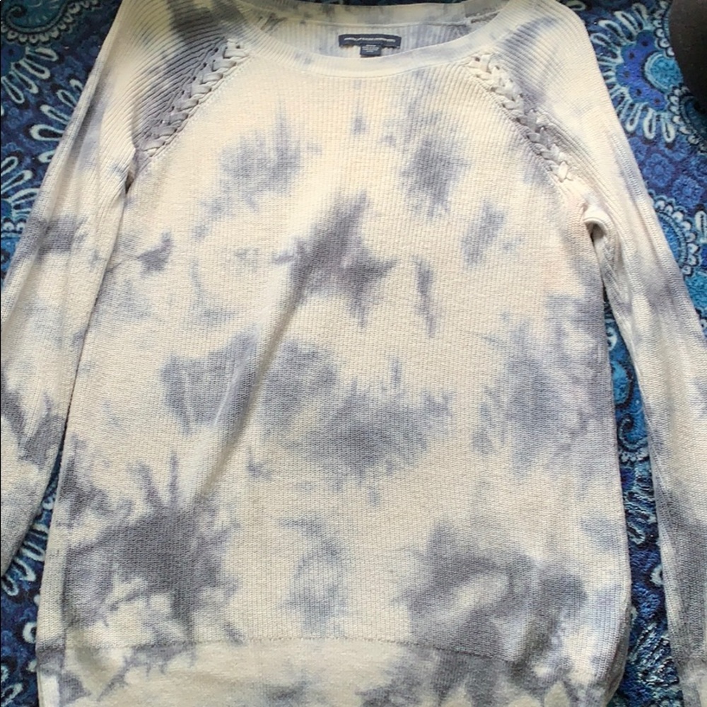 Tie Dye American Eagle sweater